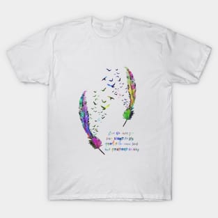 Birds feather T-Shirt